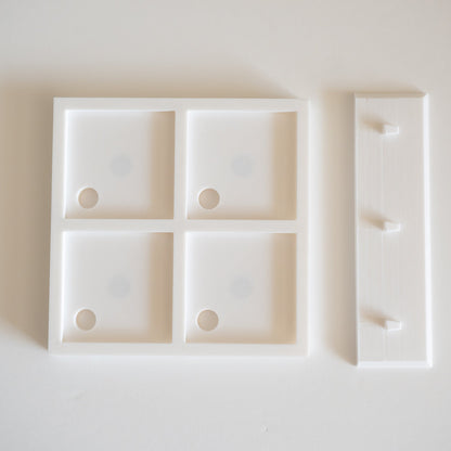 2x2 square frame for magnet display Attractive Memories Ltd.