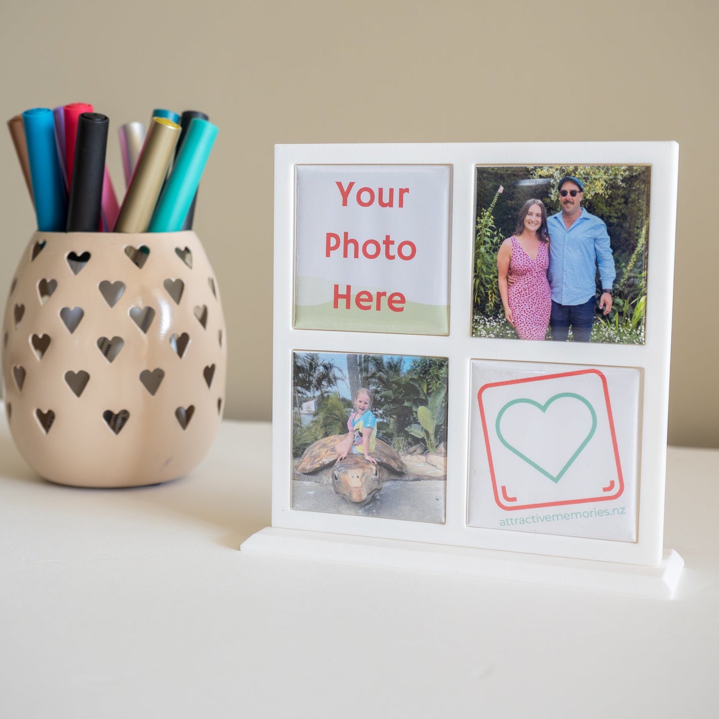 2x2 square frame for magnet display Attractive Memories Ltd.
