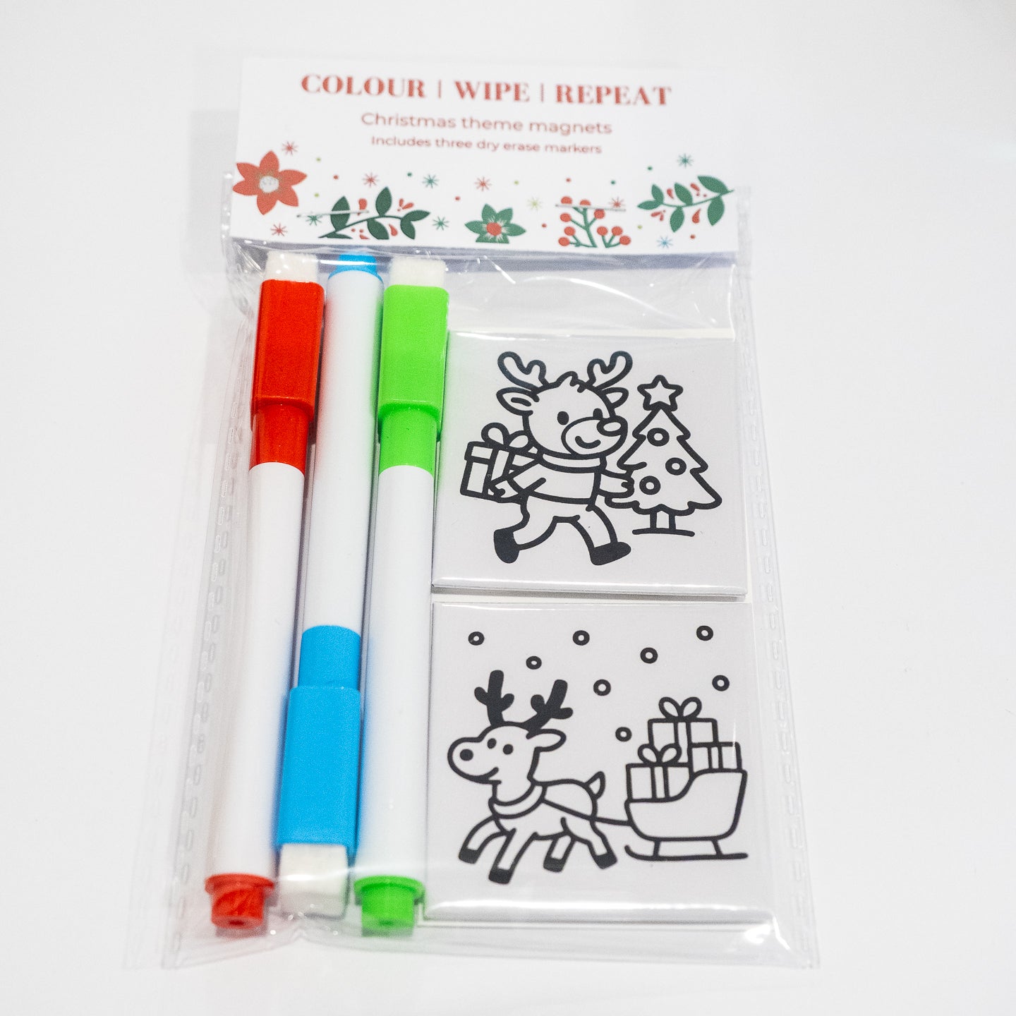 Christmas Colouring Magnet Set Attractive Memories Ltd.